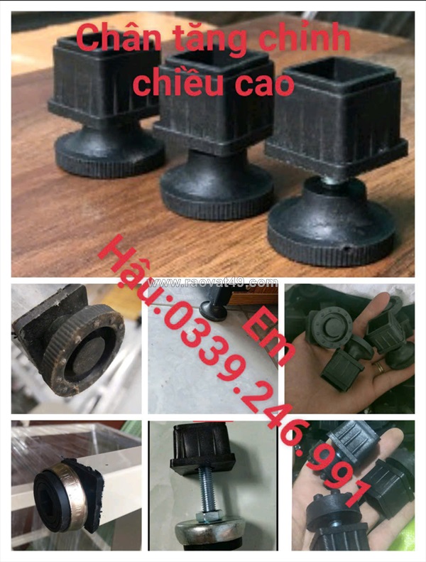 Xưởng sản xuất phụ kiện chân bàn ghế vuông 30mm