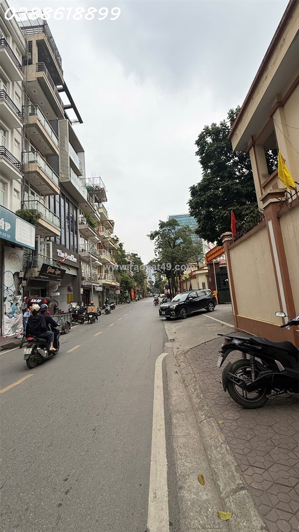 🏢 bán nhà mặt phố nghĩa tân – 110m x 7t thang máy - mt 6,8m -  vị trí đẹp nhất