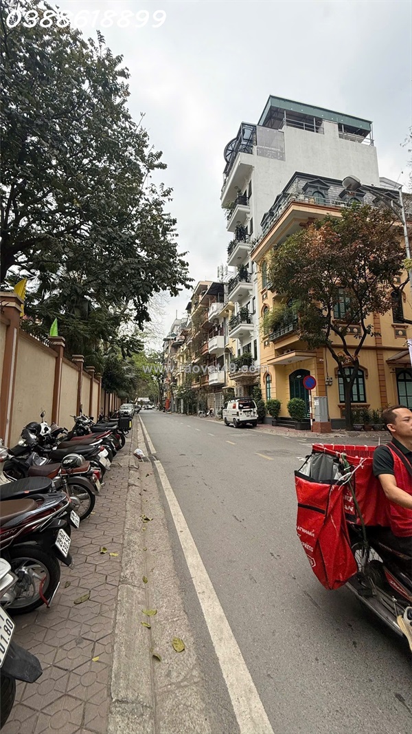 🏢 bán nhà mặt phố phạm tuấn tài – 110m x 7t thang máy - mt 6,8m -  vị trí đẹp
