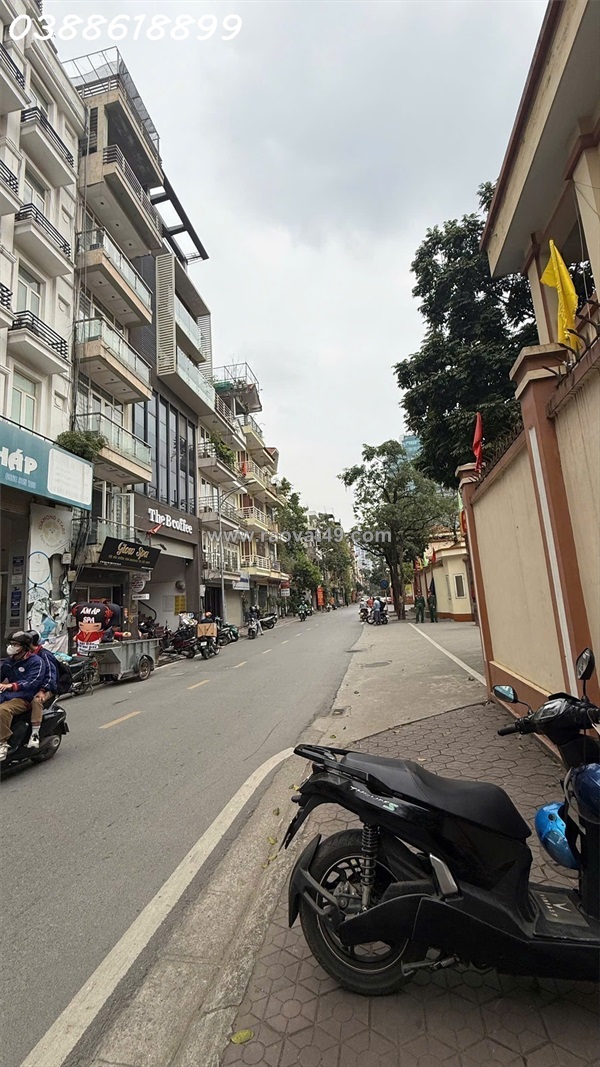 🏢 bán nhà mặt phố phùng chí kiên – 110m x 7t thang máy - mt 6,8m -  vị trí đẹp