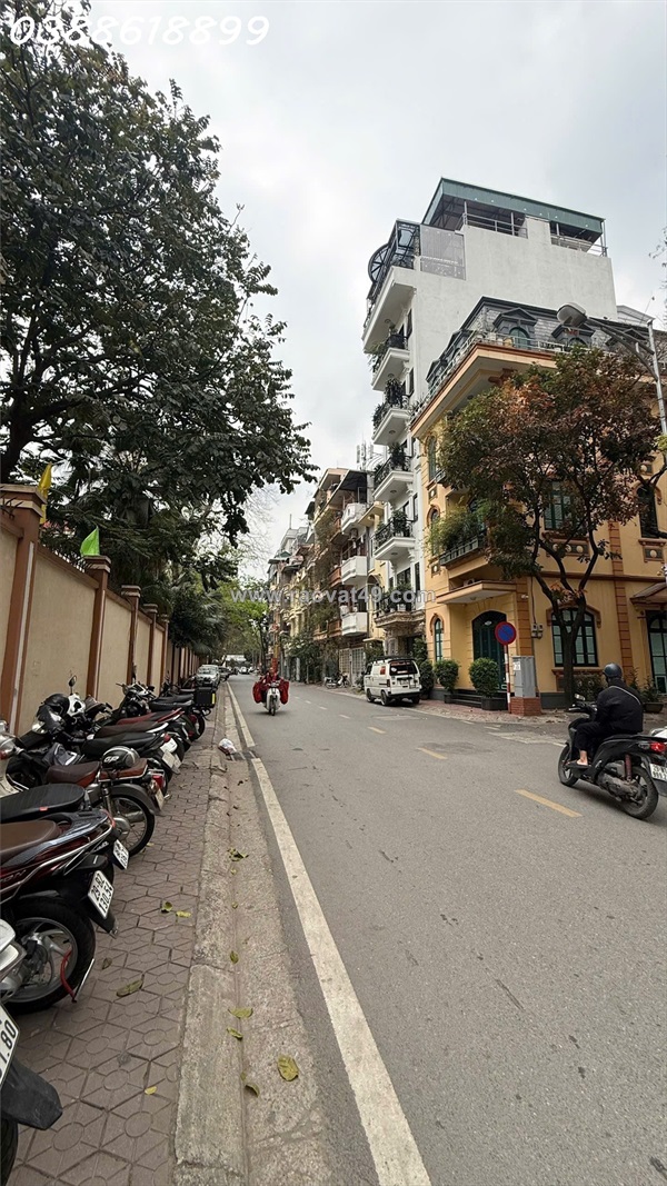 🏢 bán nhà mặt phố trần đăng ninh – 110m x 7t thang máy - mt 6,8m -  vị trí đẹp