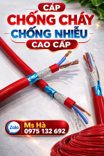 🔥 cáp chống cháy chống nhiễu – chịu lửa tới 950°c!