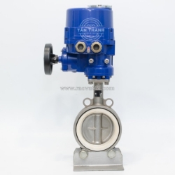 🔎 đánh giá van bướm điều khiển điện inox ntq tại tân thành – giải pháp tự động hóa cao cấp cho hệ thống van công nghiệp