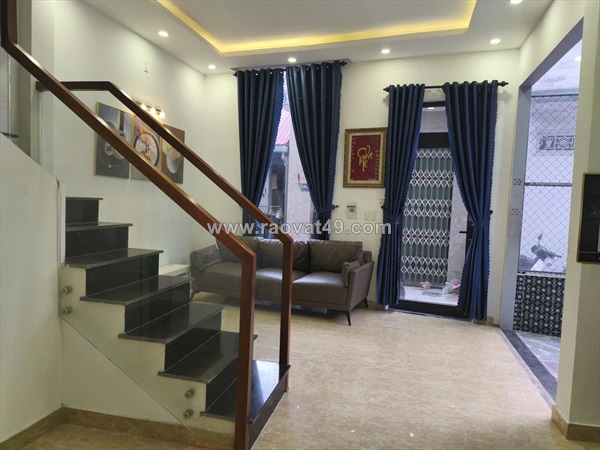 ♥ k hoàng diệu, 50m2 3 tầng, 3p ngủ khép kín, sân thượng trước-sau, 2 mặt