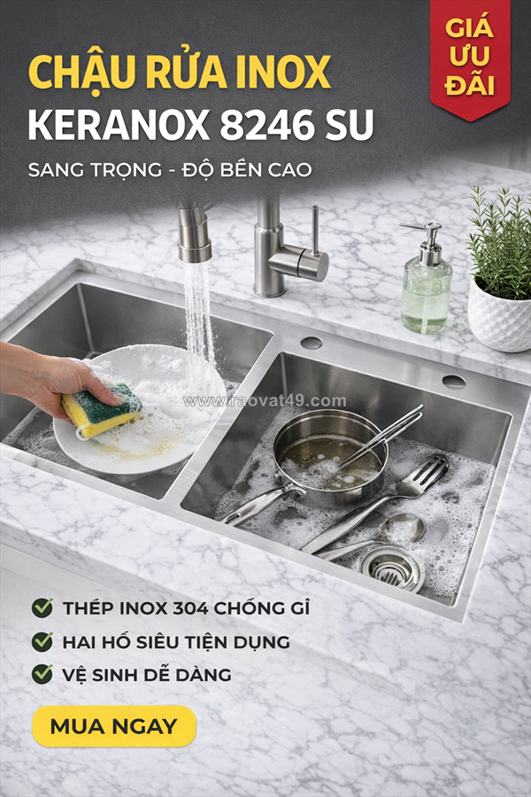 📌 keranox có gì khác biệt? so sánh chất lượng với các thương hiệu chậu vòi khác