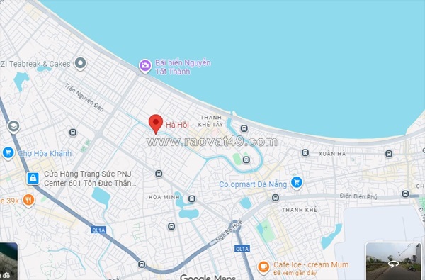 ► lô góc 2 mt kd hạ hồi hòa minh, gần biển, 151m2, 3 tầng kd, thu ~ 50tr/th