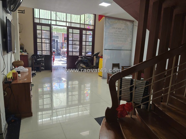 ► mt đường 5.5m gần chợ hòa cường, 73m2, ngang 5.2m, 4 tầng đúc,9.1 tỷ