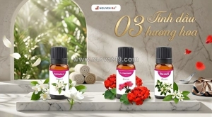 03 tinh dầu hương hoa – đánh thức giác quan, thư giãn từng khoảnh khắc