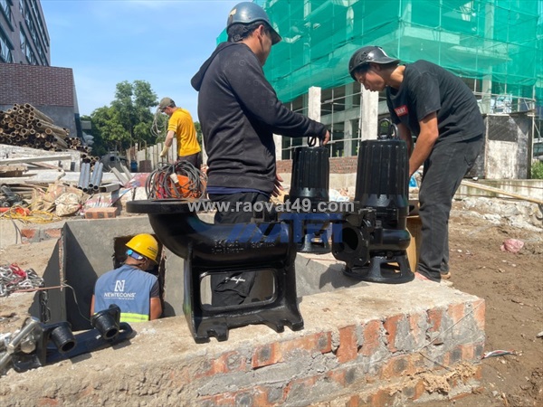 0943399919- bơm chìm cắt nghiền rác tối ưu tsurumi bn seri