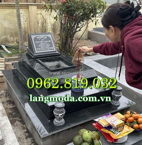 100+ mẫu mộ đơn giản hiện đại phong cách xây mộ 2026