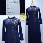 Áo dài sui gia bigsize sang trọng cho ba mẹ hai bên