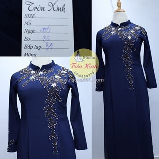 Áo dài sui gia bigsize sang trọng cho ba mẹ hai bên
