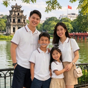 Áo thun đồng phục giá tại xưởng – ababa in may theo yêu cầu tại hoàng mai