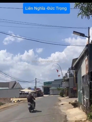 Bán 120 m2 đất mặt tiền đường lê thị hồng gấm- liên nghĩa -đức trọng-lâm đồng -