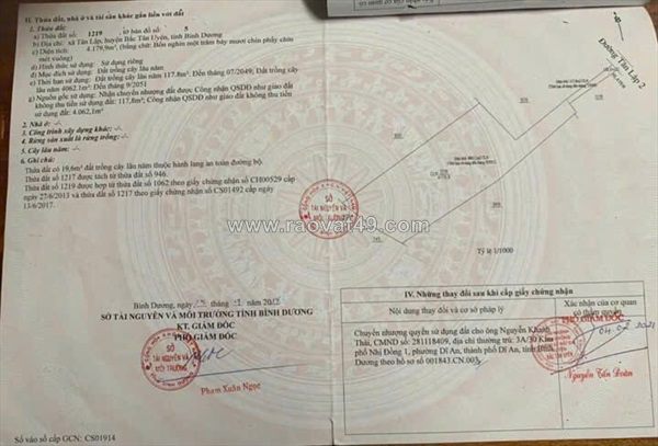 Bán 3 lô đất liền kề đường tân lập 02 – phường tân uyên, tp.hcm – gần vsip 3 –