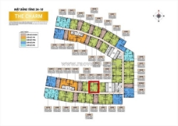 Bán căn hộ ch0617 – 1pn+ | tòa the charm – charmora city nha trang, khánh hoà