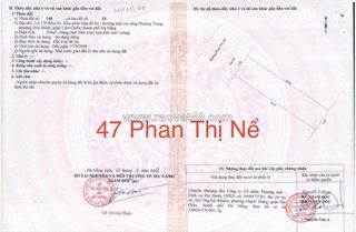 Bán đất đường phan thị nể - trục thông biển - cách biển chỉ 100m
