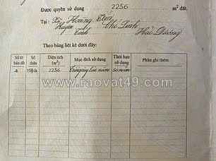 Bán đất hoàng tiến – diện tích đẹp