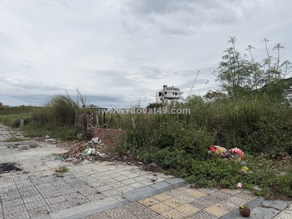 Bán đất mặt biển lê văn huân 993m2, xây 20 tầng 2 hầm, đối diện cv đại dương