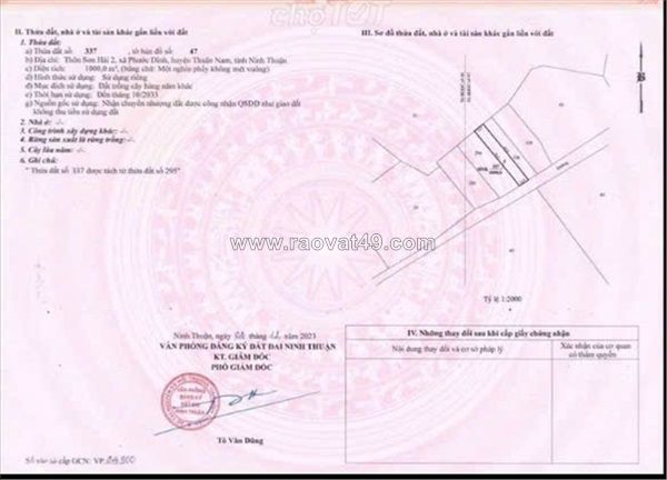 Bán đất ven biển – giá tốt đầu tư nghỉ dưỡng & sinh lời xã phước định, thuận nam