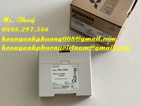 Bán giá gốc - mitsubishi fx2n-2ad - bộ lập trình mới 100%
