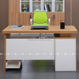 Bàn làm việc gỗ mdf kết hợp hộc kéo thông minh