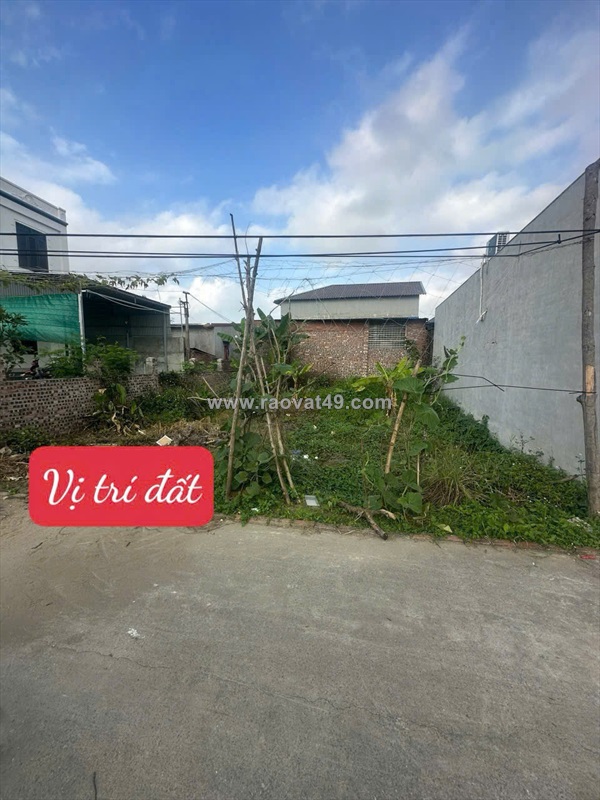Bán lô đất đẹp tại văn xá – quốc tuấn – an dương lô góc