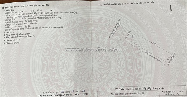 Bán lô đất đường 10,5m hồ quý ly - trục đường kinh doanh