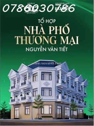 Bán lô f1-04 kdc nguyễn văn tiết lái thiêu  97,5m - giá bán 5.6 tỷ
