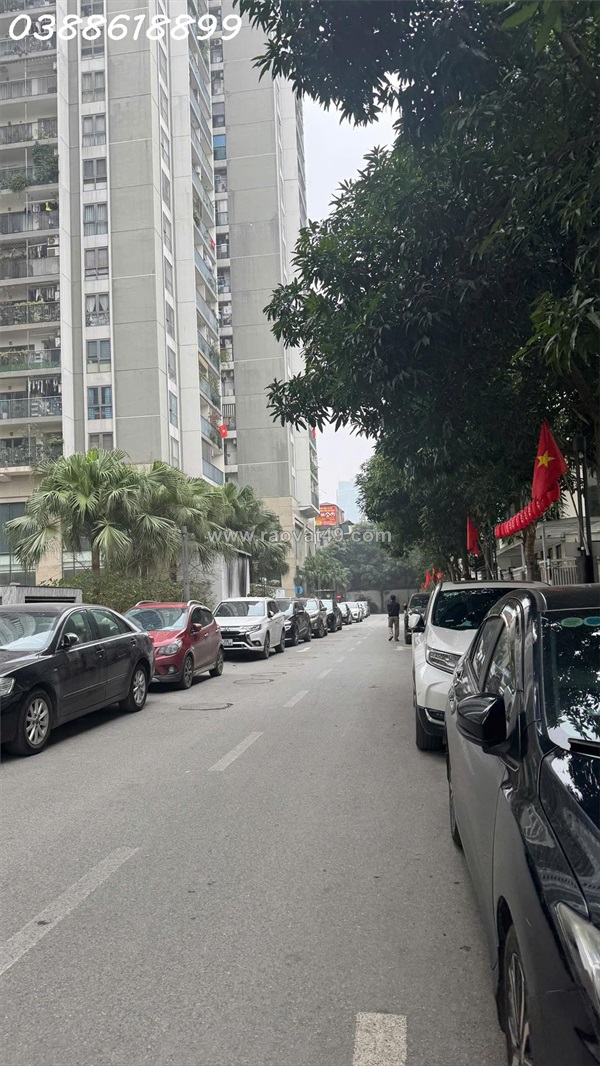 Bán lô góc 3 thoáng nguyễn tuân - 107m x 5 tầng - mặt tiền 8.5m - kinh doanh