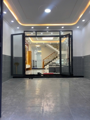 Bán nhà 1. lê văn khương cách 50m - đường nhựa 5m - gần bến xe buýt thới an -