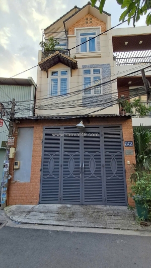 Bán nhà 3 lầu bên hông gigamall - đường 20 hiệp bình chánh - thành phố thủ đức