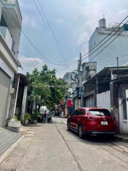 Bán nhà hẻm xe hới 6m văn cao - gần nguyễn sơn, 6,6x20m, cấp 4 - tiện xây, 14,9