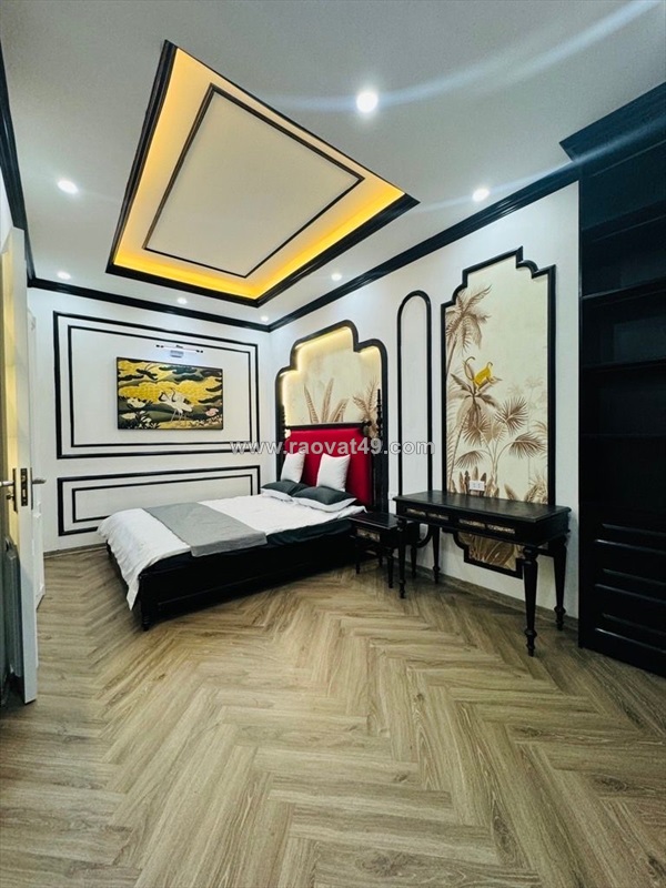 Bán nhà phó đức chính 32m x5 tầng x mặt tiền 5m- 12,86 tỷ 10m ra phố,full nội