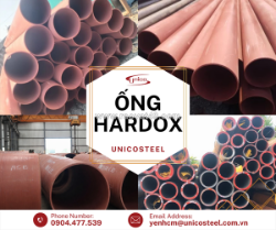 Bán ống hardox chống mài mòn – độ bền cao, hàng sẵn