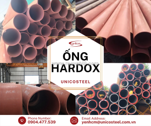 Bán ống hardox chống mài mòn – độ bền cao, hàng sẵn
