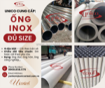 Bán ống inox đủ quy cách – hàng sẵn kho