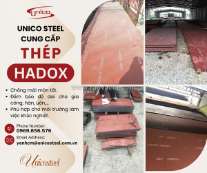 Bán tấm hardox 400 / 450 / 500 – chống mài mòn cao, hàng sẵn