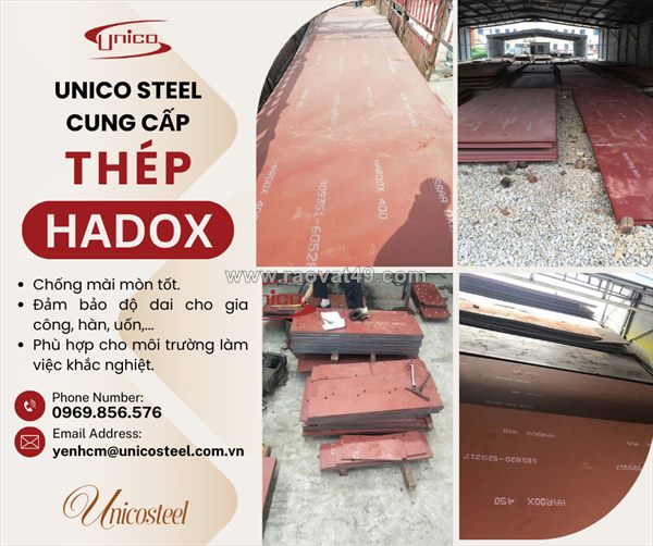 Bán tấm hardox 400 / 450 / 500 – chống mài mòn cao, hàng sẵn
