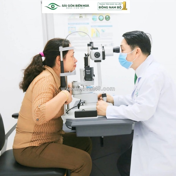 Bảng giá chi phí mổ cườm mắt tại bệnh viện mắt sài gòn biên hòa