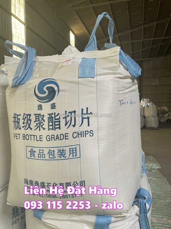 Bao jumbo 1 tấn - 1,5 tấn (mới & cũ có sẵn kho), sling dây 1 tấn - 1,5 tấn chuyên cẩu hàng nặng