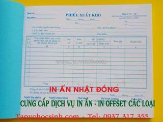 Bí mật tìm đơn vị in phiếu xuất kho tphcm theo yêu cầu giá rẻ, chuyên nghiệp 2026
