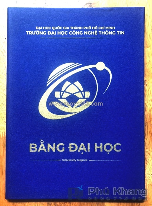Bìa đựng bằng tốt nghiệp giá rẻ, bìa da kẹp bằng tốt nghiệp