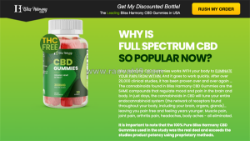 Bliss harmony cbd gummies usa reviews – calm & sleep