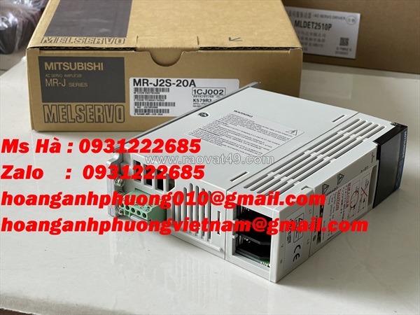 Bộ điều khiển chính xác mr-j2s-20a mitsubishi 200w