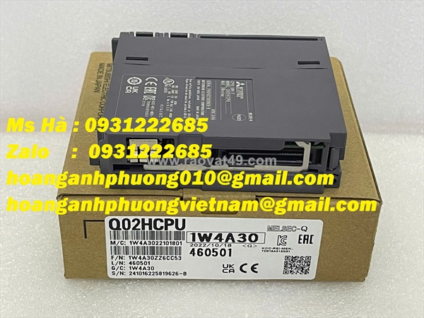 Bộ điều khiển hiệu suất cao dòng q02hcpu mitsubishi - hàng mới