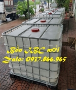 Bồn ibc tại hà nội, bồn nhựa cũ, tank 1000l cũ và mới
