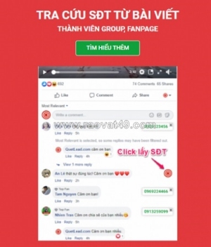 Cách quét số điện thoại trên facebook nhanh đơn, giản chỉ trong 3 giây