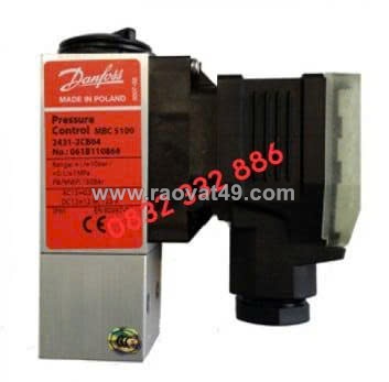Cảm biến áp suất danfoss mbs 5100 chính hãng tại thanh hóa dantek