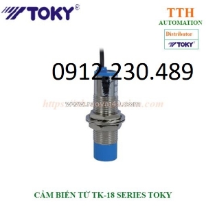 Cảm biến từ tk-pc8c toky đầu ra pnp 3 dây, thường kín(nc)